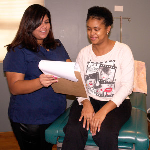 Sight translator with patient - Valley Community Interpreters
